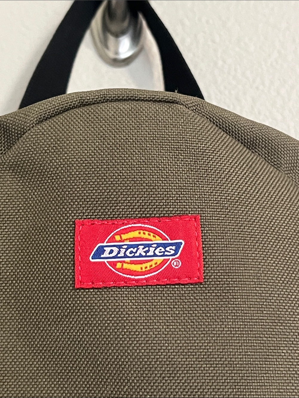 Vintage Dickies by Yak Pak Green Backpack with Metal Stud Accents Customized - Picture 2 of 9